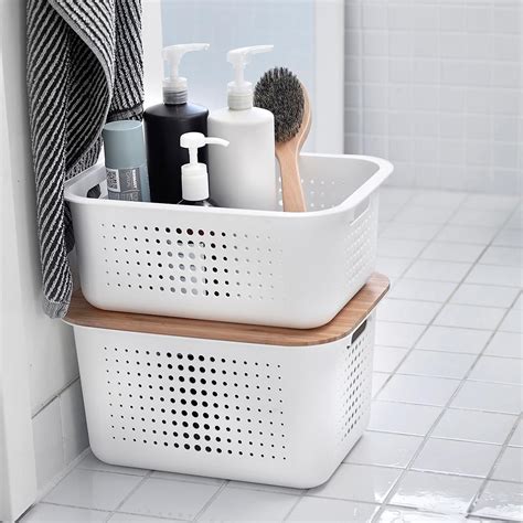 metal bathroom storage boxes|bathroom storage baskets wilko.